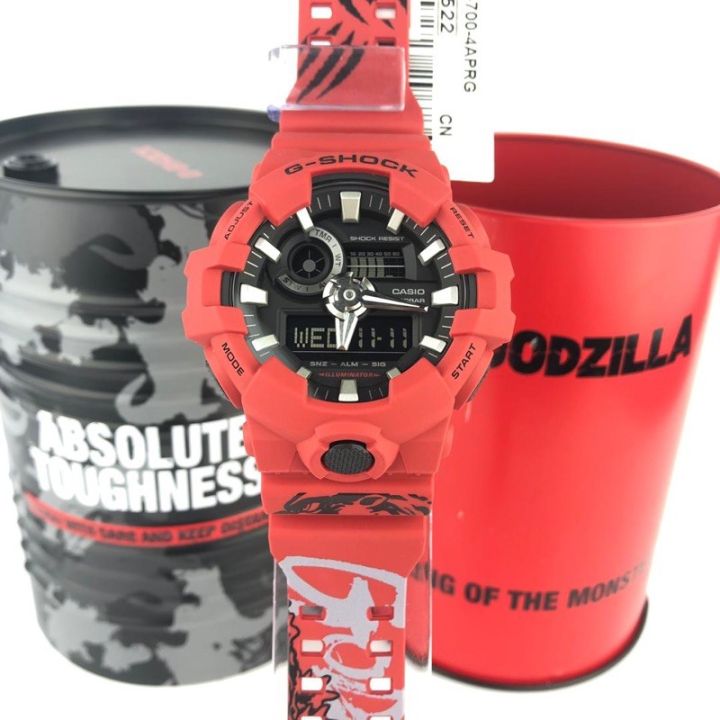 Casio G-Shock X Godzilla Limited Edition Box Set Digital Analog GA