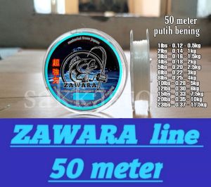 SENAR PANCING KECIL SUPER KUAT ANTI KERITING 150 METER BENING ZAWARA FISHINGLINE