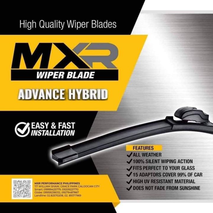 MXR WIPER BLADE ADVANCE HYBRID Lazada PH