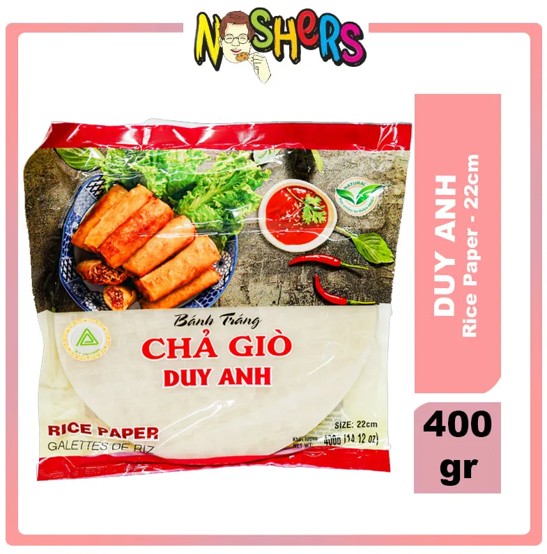 Noshers Duy Anh Premium Quality Rice Paper Vietnam Banh Trang Cha