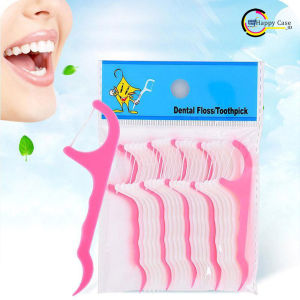 RT98 Dental floss benang Busur tusuk gigi Macromolecule carea pembersih sela gigi isi 20 pcs HC854