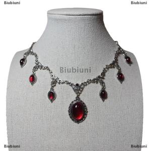 [COD] Biubiuni Ma Cà Rồng Cameo Choker đồ trang sức Gothic Victoria retro bướm Giọt Máu ngoại giáo Phù Thủy thay thế Vòng Cổ cho phụ nữ