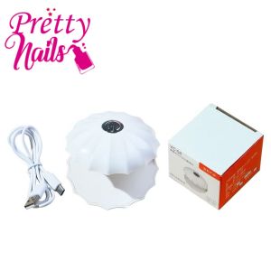 เครื่องอบเล็บทรงเปลือกหอย Mini 18w. USB เครื่องอบเล็บ LED