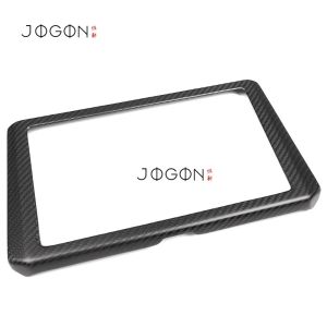 mv1 Carbon Fiber Car Interior Center Dashboard GPS Navigation Console Cover Trim Accessories For Toyota GR Corolla 2023 2024 2025 Z8K2H