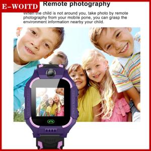 【E-WOITD】 นาฬิกาอัจฉริยะสำหรับเด็กนาฬิกาอัจฉริยะสำหรับเด็กผู้ชายและเด็กผู้หญิงนาฬิกาเด็กอายุ4-12ปีกล้องเกมเพื่อการเรียนรู้ระบบแชทไมโคร