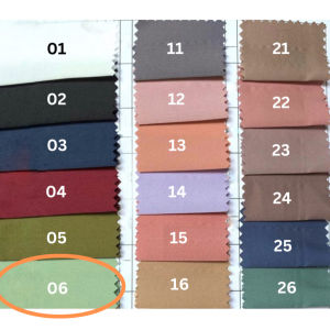 Kain Armani Silk Premium 1 Roll - Bahan Kain Armany Silk Satin Super Meteran Dress Pengantin Bridesmaid Gamis Mukena Multi Guna