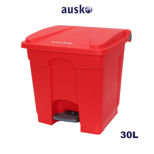 AUSKO | Step On Bin | 30L | 45L | 68L | 87L | Pedal Dustbin | Indoor/Outdoor Dustbin