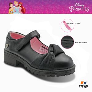 Disney Princess Black School Shoes with Memory Foam for Kids Girls Theodosia