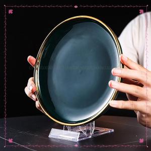 【CHANGXIANG3】 Hiển thị rõ ràng Giá vẽ có thể điều chỉnh trong suốt nhựa tấm chủ đứng hình ảnh khung giá đám cưới sinh nhật trang trí nội thất