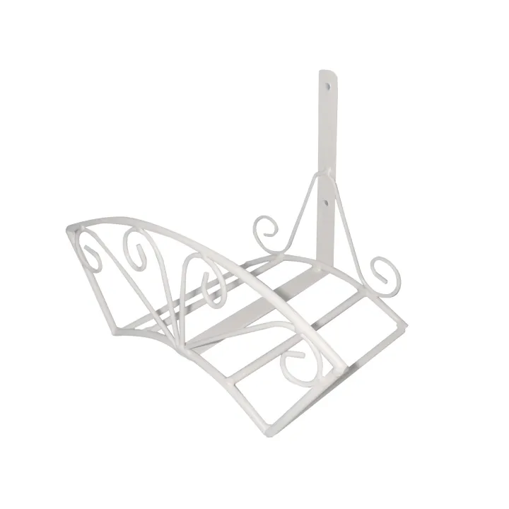 FONTE ที่แขวนสายยางเหล็กสีขาว ดีไซน์มินิมอล