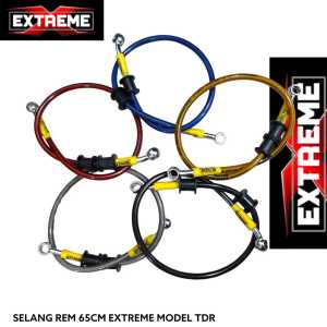 Selang Rem Variasi EXTREME Selang Rem Motor Premium Original Ukuran Depan & Belakang Universal Semua Motor