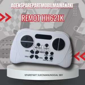 ⚡Ready⚡Remote Control Bluetooth + Receiver HH-621k-2.4G-12v 7 Pin + 4Pin mobil/motor mainan aki