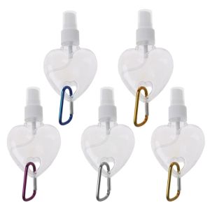 50ml Portable Heart Shape Spray Bottle With Key Ring
