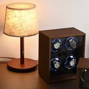 [Local delivery] BLUETIDE watch winder box automatic watch storage box 1 2 4 slots wooden watch box watch shaker