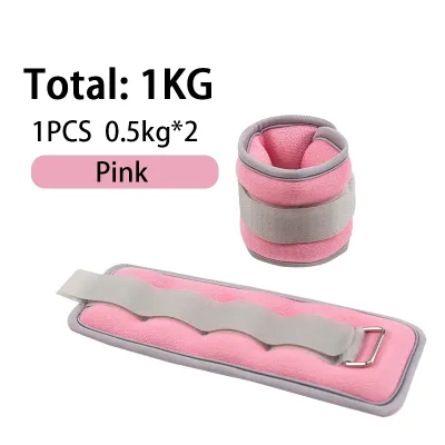 New Sandbag Leggings 2pcs 1/2/3kg Adjustable leg Ankle Wrist Sand Bag Workout Weight Training Sand Bag 綁腿沙袋負重跑步訓練