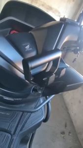 Multi-Function Bracket Holder & Hook for Honda PCX 160 Heavy-Duty Hp/GPS Camera