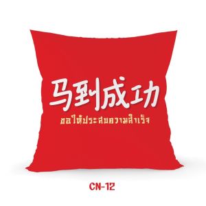 หมอนอิง หมอน ความเฮงๆปังๆรวยๆ สินค้าขายดี ลิงค์ใหม่ลายสวยใหม่เพิ่ม มงคลร่ำรวยเงินทอง ใช้ในทุกๆเทศกาล  ผ้าไมโครป้องกันไรฝุ่น18นิ้ว