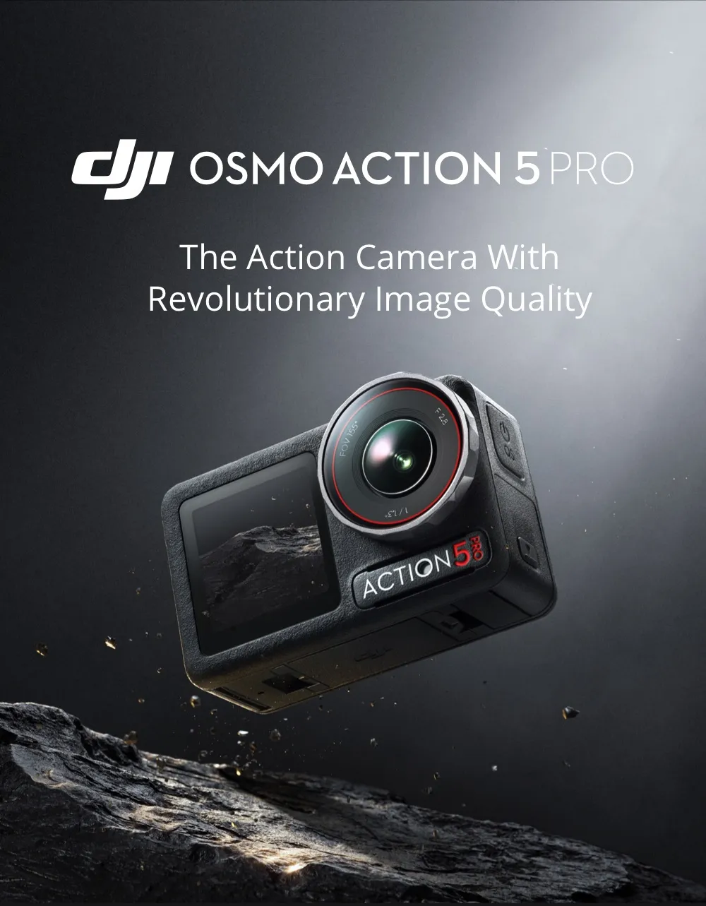 DJI Osmo Action 5 Pro - Action Camera | กล้องแอคชั่น | 1/1.3 Sensor 4K/120fps | กล้องดำน้ำ ลึก 20 ม.