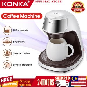 Espresso machine with fancy milk function suitable for coffee beginners Home Office Special American Coffee Machine Automatic Dripping Coffee Maker Brew Tea Coffee Powder Free Ceramic Coffee Cup home coffee maker咖啡机