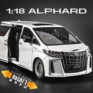 [Tin Đồn] Mô hình xe hợp kim Toyota Alphard MPV Đồ chơi xe mô hình đúc hiệu ứng ánh sáng & âm thanh quy mô 1:18 để quà sinh nhật cho bé trai đồ chơi trẻ em Bộ sưu tập xe hơi