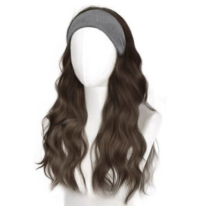 วิกผมเพิ่มผมหนาพร้อมที่คาดผมขอบกว้างแบบถอดได้ วิกผม ผมตรง วิกผมสวยตามภาพ ใส่ง่าย เพิ่มวอลลุ่มผม