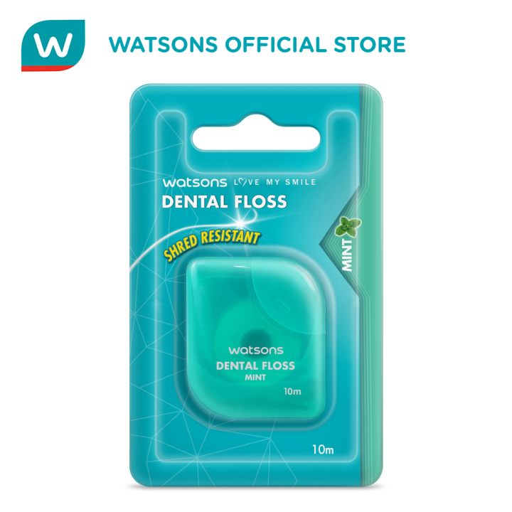 WATSONS Love My Smile Dental Floss Mint 10m Lazada PH