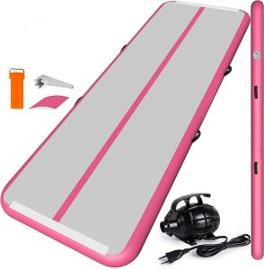 🇸🇬 [READY STOCK] Gymnastics Air Mat Tumble Track Tumbling Mat Inflatable Floor Mats With Electric Air Pump