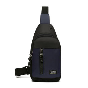 VIVIBAGS #4030 FASHIONS BAG  NYLON MATERIAL CROSSBODY BAG AND CHESTBAG  FOR MEN