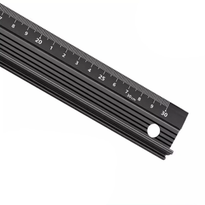 Multifunctional Aluminum Alloy Ruler Professional Drawing Ruler For Students Engineers Measuring Engineering Drafting