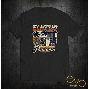 Casual Original El Nido Palawan Tshirt Mens Women Tees Souvenir Shirt Graphic Tshirt Aesthetic Shirt