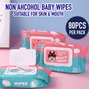 NON ALCOHOL BABY WIPES / BABY WET TISSUE ANTI BACTERIAL WET TISSUE/TISU BASAH BAYI/TISSUE BASAH / TISSUE BAYI /MAKEUP REMOVER TISSUE