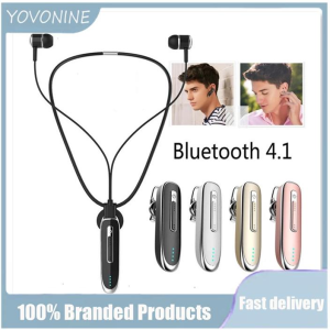YOVONINE K2 Bluetooth-compatible Headset Handsfree Earphone Earset Stereo Wireless Neckband Earphones Gaming Musical Headphone Earhook