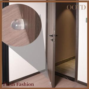 [Falsh F] Door Stopper No Need Punch Self Adhesive Anti-Collision Door Holder Catch Door Stop for Home Office Protect Walls and Furniture