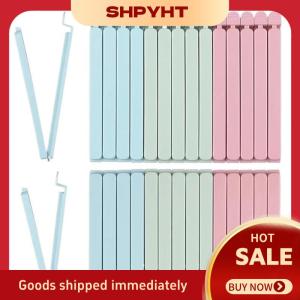 SHPYHT✨ 10Pcs Food Bag Sealing Clips Plastic Bag Colorful Sealing Clips For Kitchen Snack Coffee Potato Chip Food Storage Bag