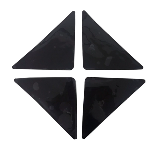 เทปพรมกันลื่นใช้ซ้ำได้สำหรับพื้นไม้เนื้อแข็งเทปติดพรมสองด้านสำหรับผู้สูงอายุความมั่นคง8ชิ้น/4ชิ้น