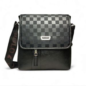 Polo Amstar Tas Selempang Dan Bahu Pria Tas Kerja Tas Kantor Kulit Sintetis Premium Slingbag Slim