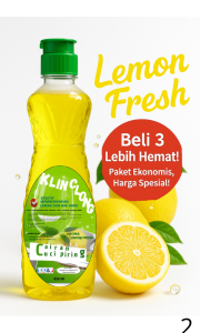 Sabun Cuci Piring Lemon fresh 450 ml  Lembut di Tangan  Angkat Lemak Ampuh  Harga Promosi