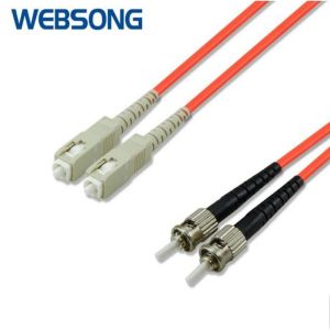 Kabel Fiber Optic Patch Cord SC to ST Duplex Multimode 1.5M 3M 5M 10M 15M 20M WEBSONG