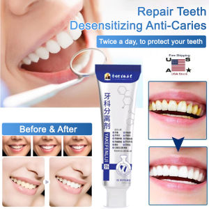 Professional Teeth Separator Toothpaste Dental Grade Formula Anti Sensitivity Gum Protection Deep Cleaning Technology Fresh Breath Solution Dentist Recommended