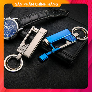 Hộp Quẹt Bật Lửa Gas Đá Kiêm Móc Treo Chìa Khóa Honest K2- 535 Đẹp Độc Lạ Nhỏ Gọn Tiện Dụng - Dùng Gas Cao Cấp