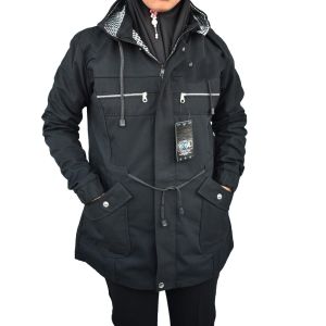 jaket parka wanita\bahan kavas\tebal