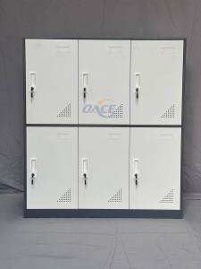 QACE small 6912 doors locker(FREE Assemble 101*90*40cm)