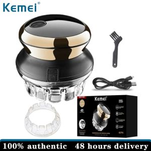 Kemei nam cắt tóc tự động 360 độ đầu cắt tóc điện KM-887 USB