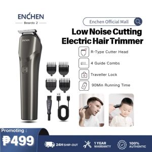 Enchen Electric Hair Trimmer Beardo2 Hair Clipper Razor Upgrade 8000RPM Hair/Beard Trimmer
