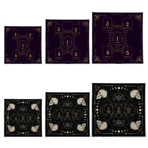 Tarots Tablecloth Reading Astrologys Altars Cloth Divinations Cards Table Cloth Tapestry Witchcrafts Supplies