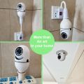 【Local delivery in Malaysia】E27 CCTV Wireless Bulb Camera Outdoor Waterproof Motion Detection 360° Rotation wifi IP Security Camera 3M Full Color Nigth Vision Camera. 