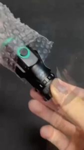 Portable Mini LED Flashlight 3LED Ultra Strong Light Flash Light USB Rechargeable Built-in Battery