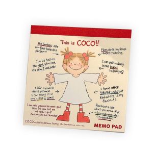 LEIFNYDI Color Interior Page Sticky Note Red Coco Girl Times Sticky Notes Planner Sticke Mini Cute Styles Memo Pad School Office Supplies