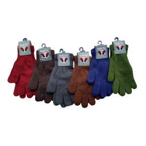 [ Rp 80.000 / Lusin (12 Pasang) harga GROSIR ] SARUNG TANGAN BERKENDARA SEPEDA MOTOR BAHAN RAJUT WARNA POLOS MODEL FULL JARI DAN SETENGAH JARI / BUNTUNG