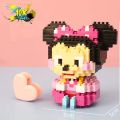 Lego lắp ráp hoạt hình chuột Mickey, chuột Minnie, vịt Donal. 